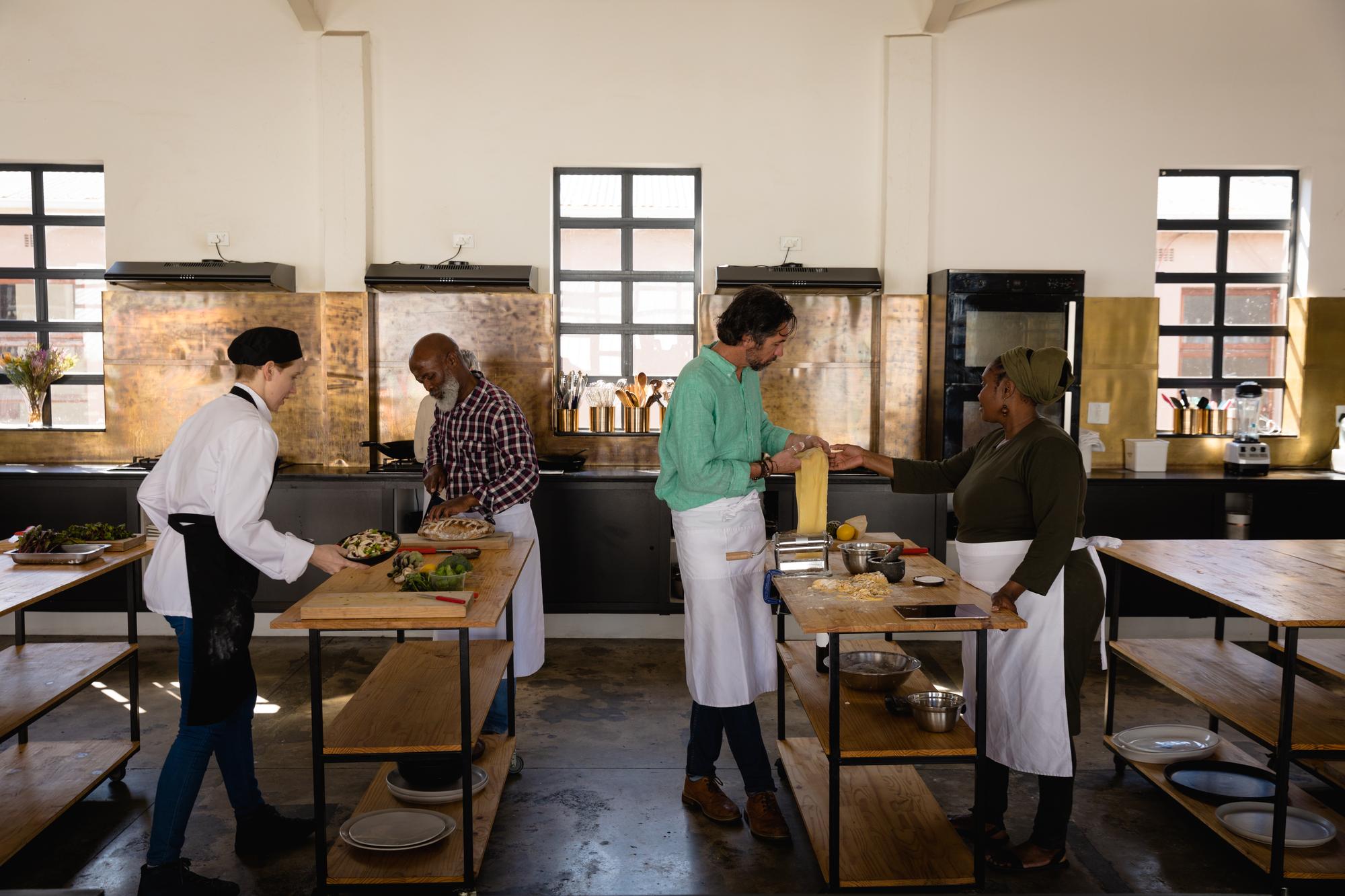 Community culinary studio interior